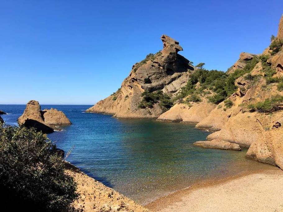 Studio 28M2 Climatise,Wifi, Proche Des Calanques,Plages La Ciotat Dış mekan fotoğraf